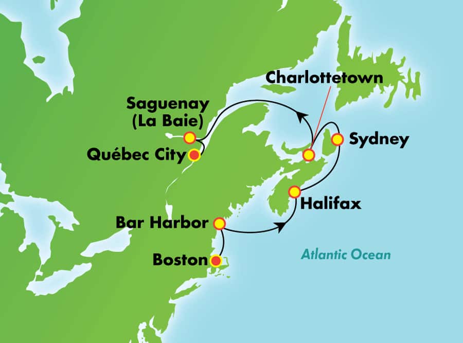 Canada & New England Cruises